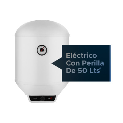 Termotanque PHILCO 50lts Mecánico Blanco