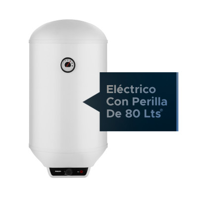 Termotanque PHILCO 80lts Mecánico Blanco